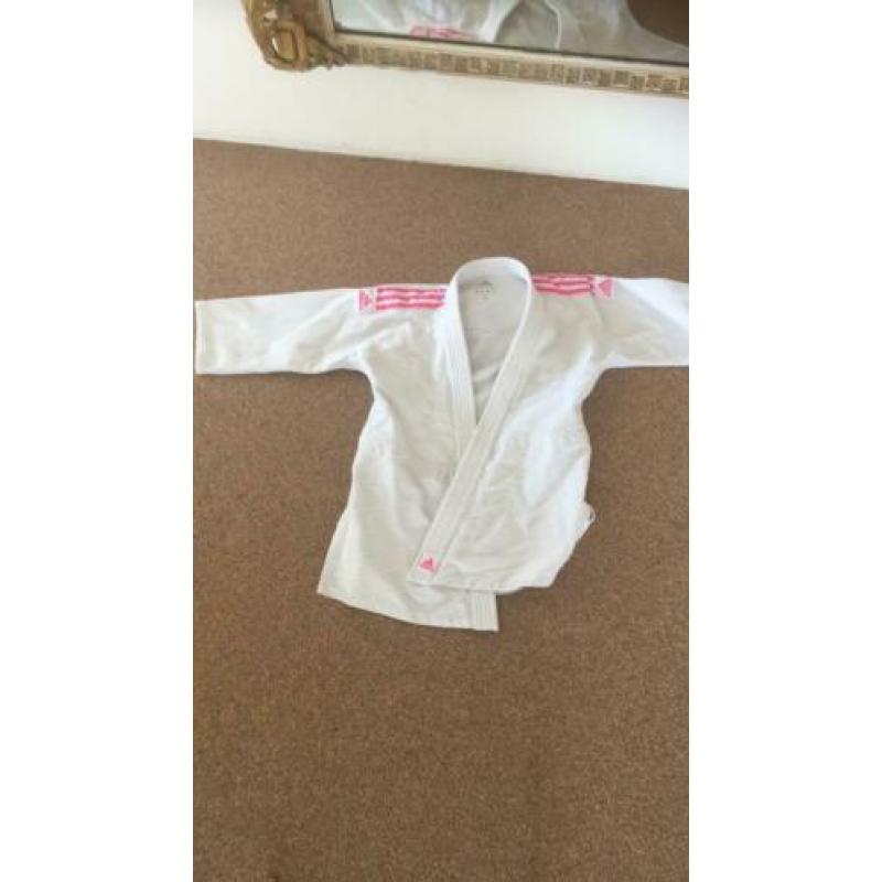 Judo pak 150cm Adidas roze