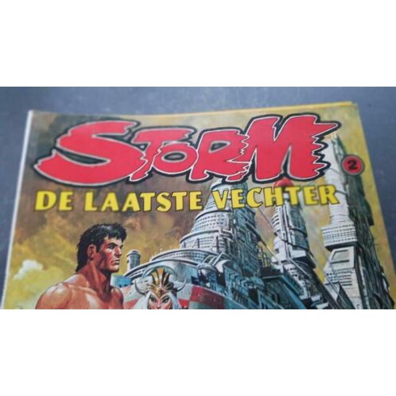 Storm stripboeken deel 1 t/m 20 + 1 special. Prijs per stuk