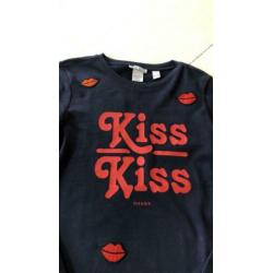 Sweet donkerblauw jurkje van Nik&Nik by Nikkie, nieuwstaat!