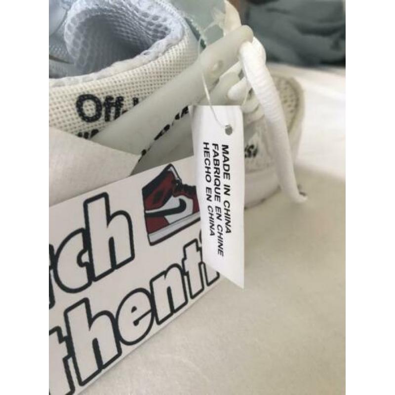 Deadstock Nike x Off White Presto’s Wit (Maat US9, EU42,5)