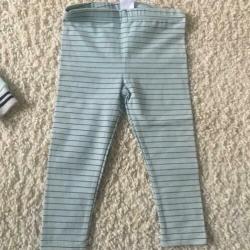Baby trui en legging 74 nieuw