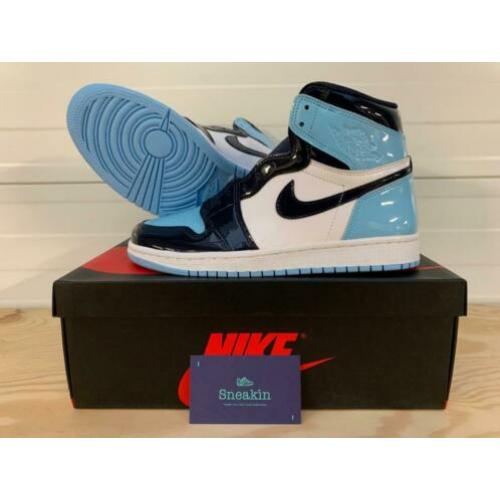 Nike Air Jordan 1 UNC Patent Leather EU 40