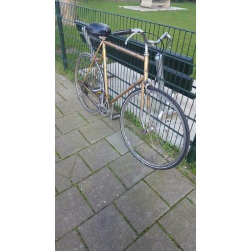 Racefiets vintage Engels model