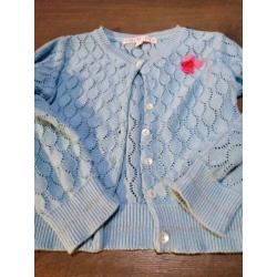 Mim-pi 104, licht blauw vestje