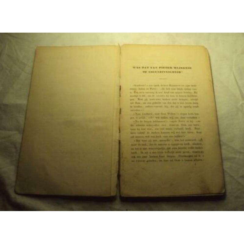 antiek boekje -moeders schoot- jaar 1846