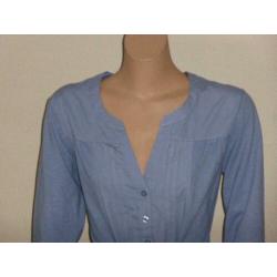 Liberty island nieuw lange bauwe blouse mt. L