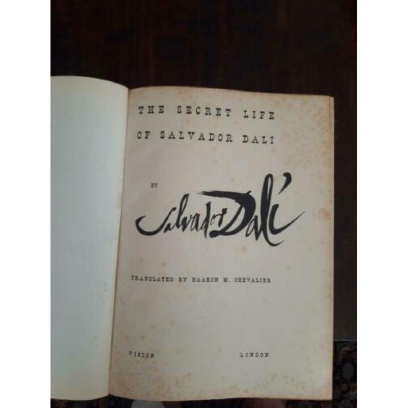 The secret life of Salvador Dali, Limited Edition, Hardcover