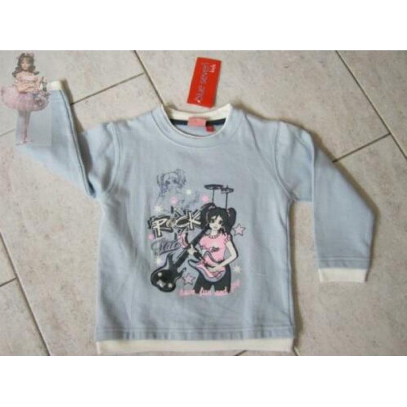 UITVERKOOP Laatste Blue Seven meisjes sweater mt. 110