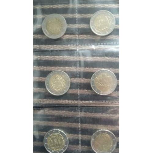 2 euro munten speciale 11 stuks