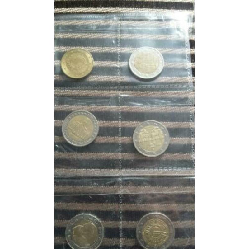 2 euro munten speciale 11 stuks