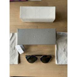 Dior so real zonnebril blauw rose goud