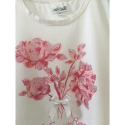 Le Chic wit T-shirt maat 158/164 zgan