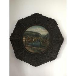 2 oude baksieten borden