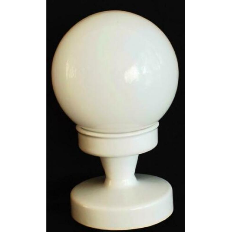 3 oude plafondlampen/messing/bakeliet/porselein/inc.verz€110