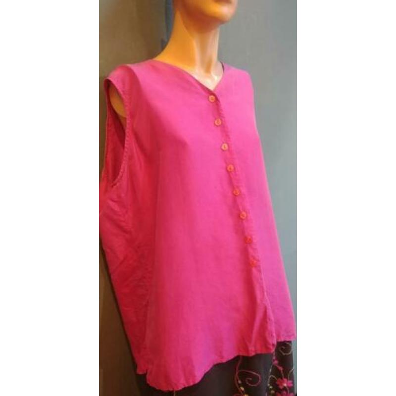 Vintage blouse (90s) van zijde ( MT L)