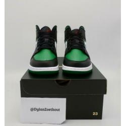 Nike Air Jordan 1 Mid Green Toe - EU 40