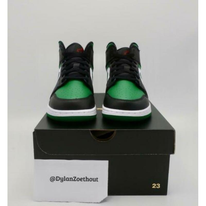 Nike Air Jordan 1 Mid Green Toe - EU 40