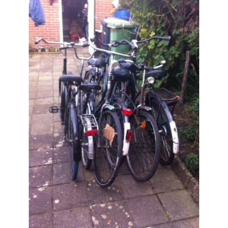 Partij opknapfietsen(7stuks)
