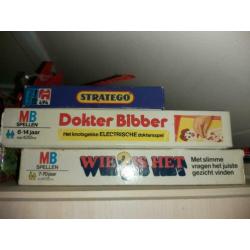 Bordspellen 9 stuks