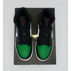 Nike Air Jordan 1 Mid Green Toe - EU 40
