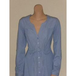 Liberty island nieuw lange bauwe blouse mt. L