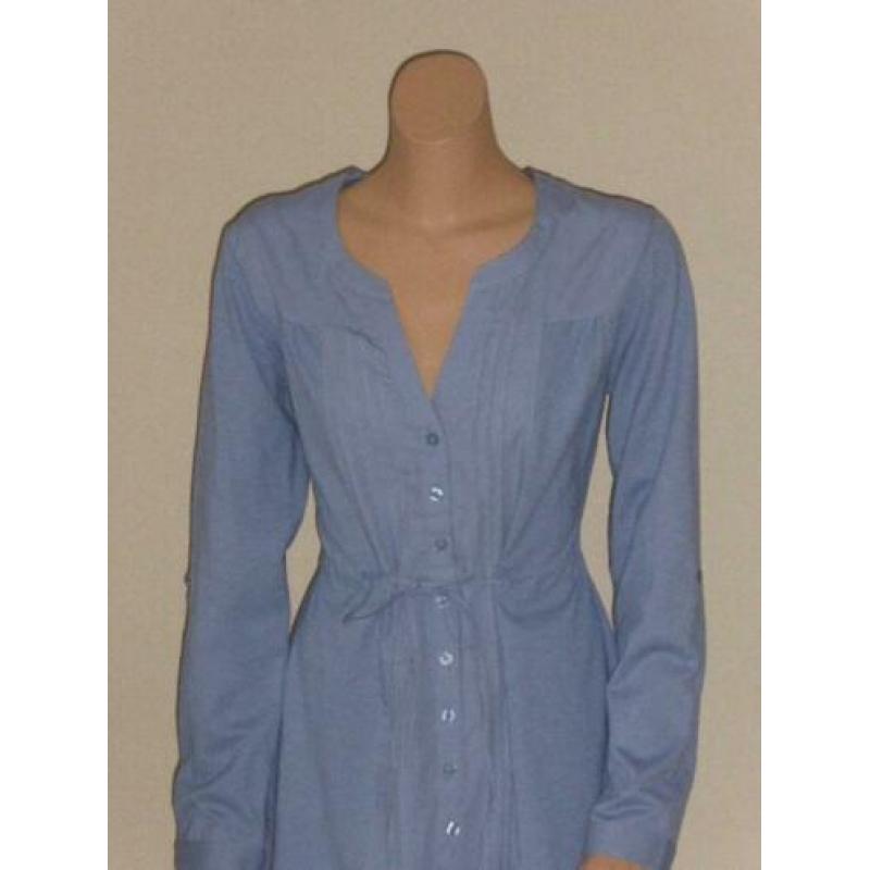 Liberty island nieuw lange bauwe blouse mt. L