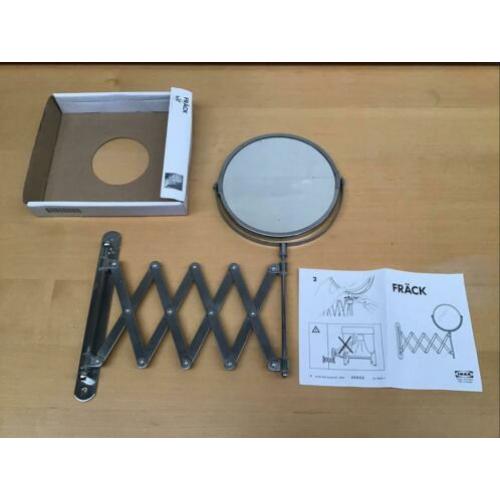 Spiegel Fräck van Ikea, doorsnede 17cm, rvs