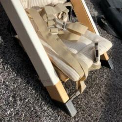 Houten stoelverhoger Handysitt van Stokke incl zitkussentje