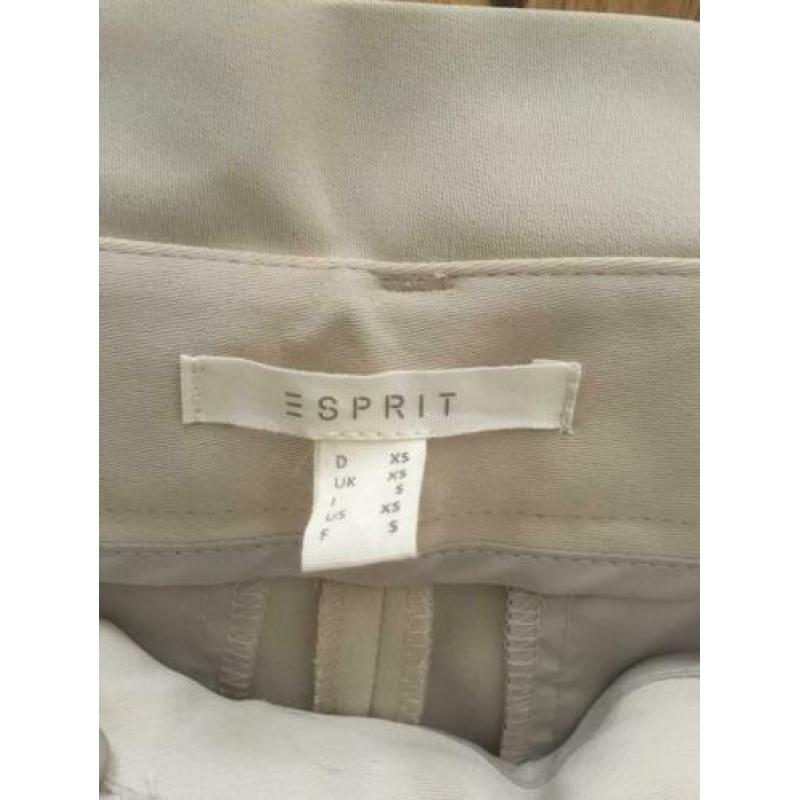 Esprit pantalon, kleur beige