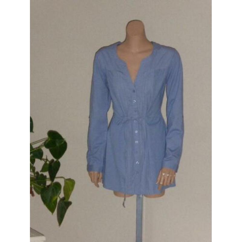 Liberty island nieuw lange bauwe blouse mt. L
