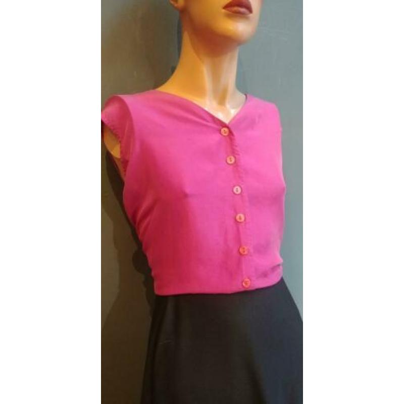 Vintage blouse (90s) van zijde ( MT L)