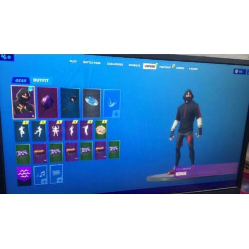 Fortnite account ikonik