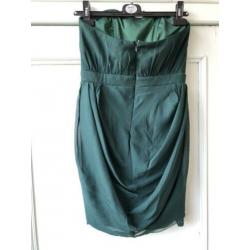Galajurk, strapless, 1 keer gedragen!