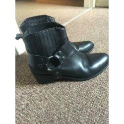 Zwarte cowboy western boots 41 FAB