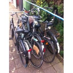 Partij opknapfietsen(7stuks)