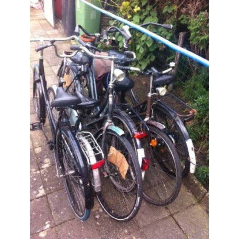 Partij opknapfietsen(7stuks)