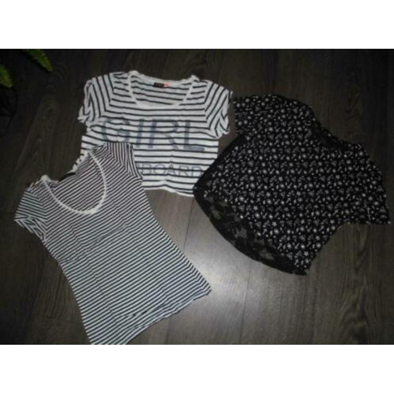3x Shirt Top Only Bershka - S 36 jusa17