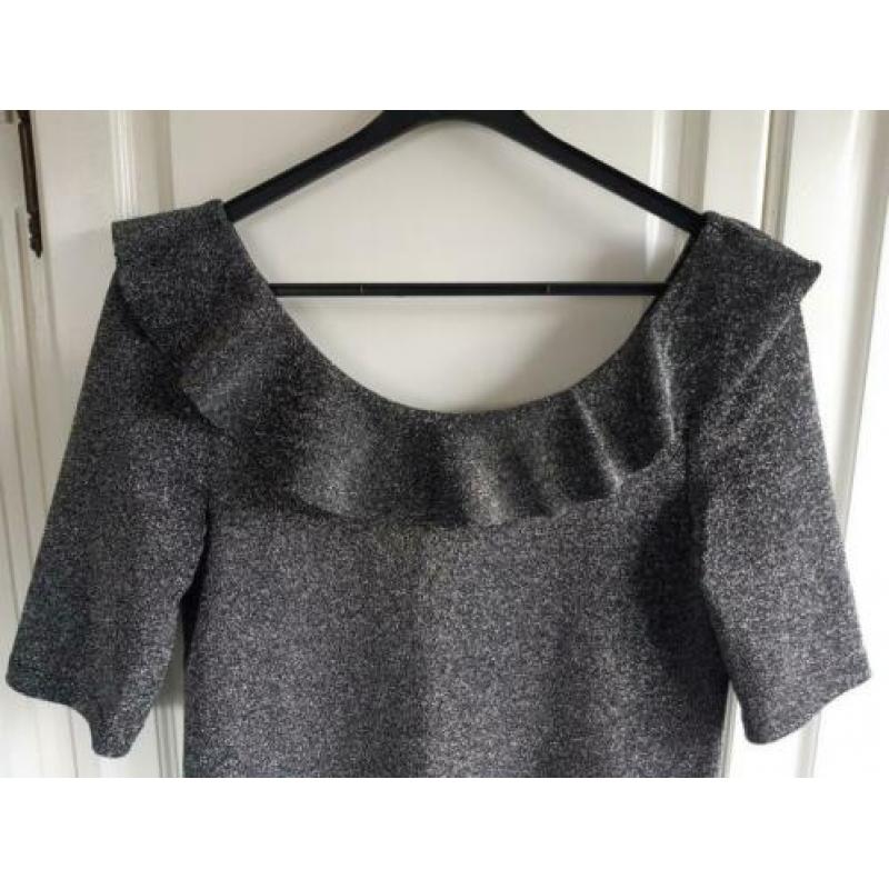 Nieuwe glitter zwangerschapsjurk, maat M mama licious