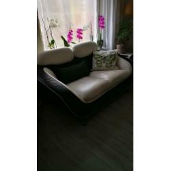 Bankstel. Tetro zwart wit