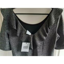 Nieuwe glitter zwangerschapsjurk, maat M mama licious