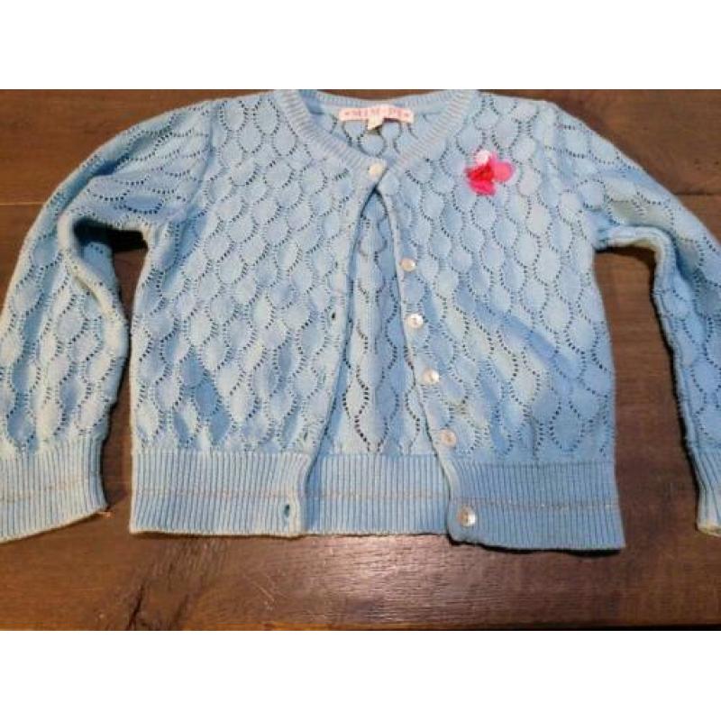 Mim-pi 104, licht blauw vestje