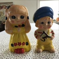 Vrolijke spaarpot meisje kinderkamer