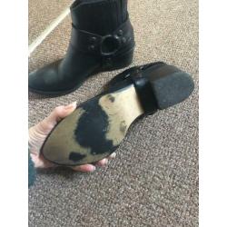 Zwarte cowboy western boots 41 FAB