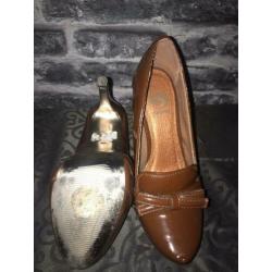 Sacha pumps met strik?? roestbruin 38