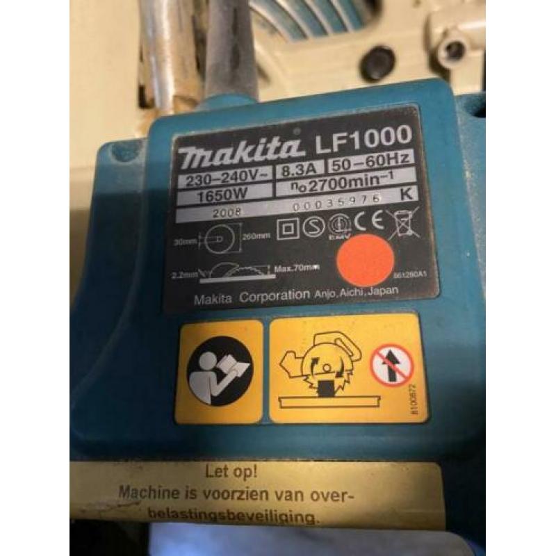 Makita zaagtafel LF1000 Flipper