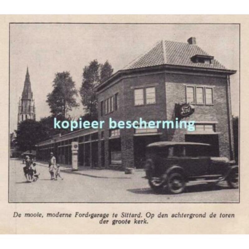 10 originele zeer oude Ford knipsels / advertenties v.a 1924