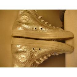 Converse gympen Zilver maat 41