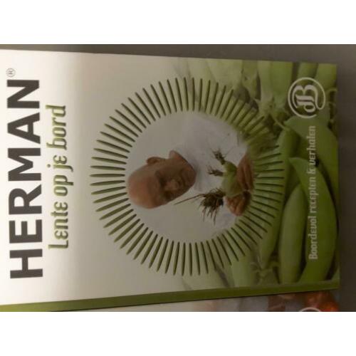 Kookboeken van Herman de bleiker 4stuks