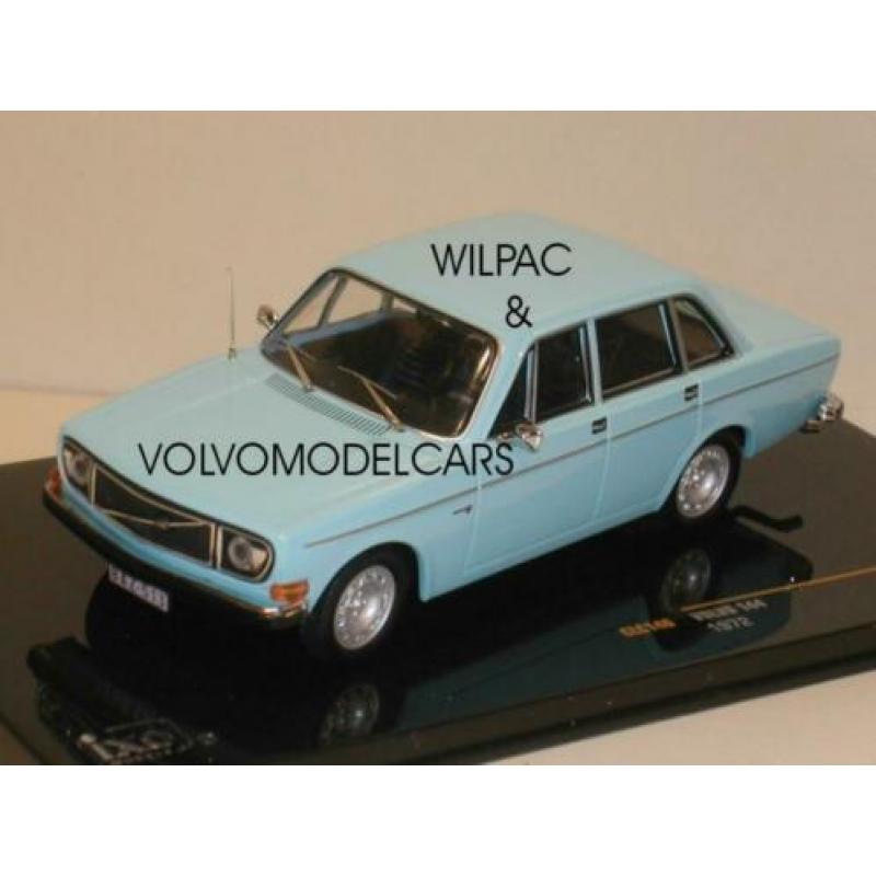 Volvo 144 rood 1971 . Ixo . Models 1:43 / 1 van 999 stuks .
