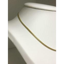 PM-3590518 14 Karaat Massief Gouden Gourmet Ketting - 44 cm